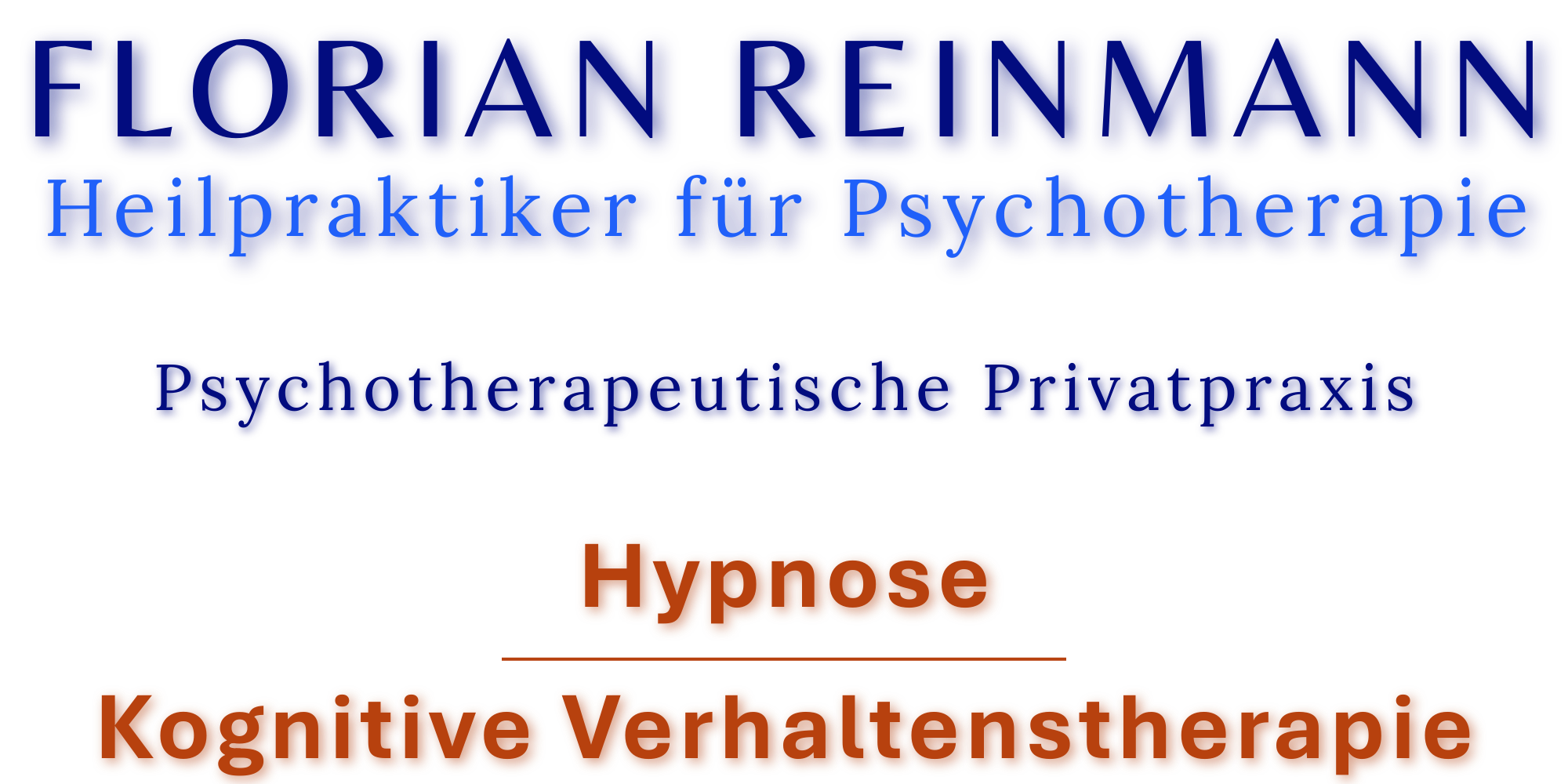 FLORIAN REINMANN Heilpraktiker fuer Psychotherapie